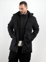 ΜΠΟΥΦΑΝ Regular Fit με εσωτερικό γιλέκο μακρύ