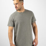 T-SHIRT Slim Fit μονόχρωμο