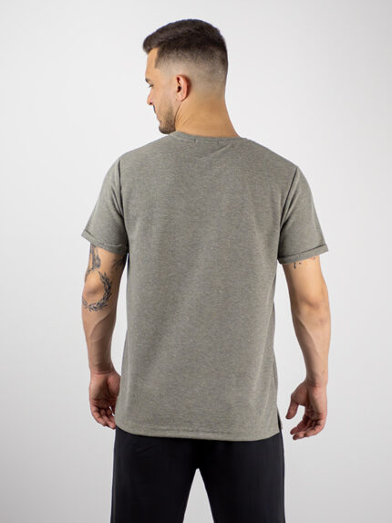 T-SHIRT Slim Fit μονόχρωμο