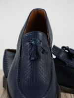 Παπούτσι Δερμάτινο άνετη Γραμμή Μπλέ