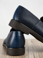 Παπούτσι Δερμάτινο άνετη Γραμμή Μπλέ