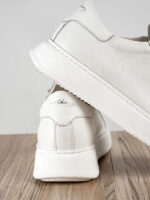 Παπούτσι Δερμάτινο άνετη Γραμμή Λευκό