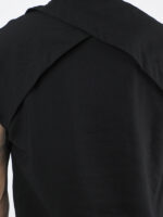 Πουκάμισο Αμάνικο Overzised Μάυρο