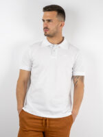 T-Shirt Polo Μονόχρωμη Regular Fit