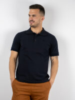 T-Shirt Polo Μονόχρωμη Regular Fit