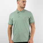 T-Shirt Polo Regular Fit Μέντα