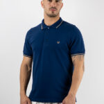 T-Shirt Polo Regular Fit Μπλέ