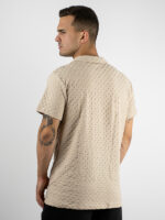 T-shirt Polo Regular Fit Μπέζ