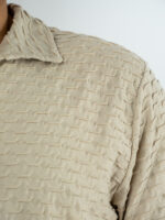 T-shirt Polo Regular Fit Μπέζ