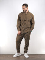 Πουκάμισο Regular Fit Mandarin Collar