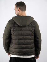 Μπουφάν Regular Fit & Κουκούλα Μεσάτο