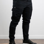 Cargo Slim Fit Μαύρο