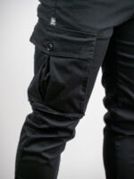 Cargo Slim Fit Μαύρο