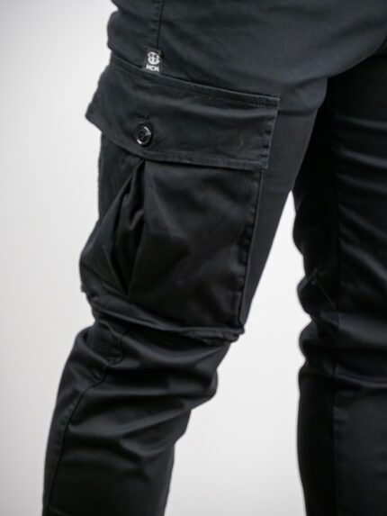 Cargo Slim Fit Μαύρο
