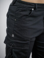 Cargo Slim Fit Μαύρο