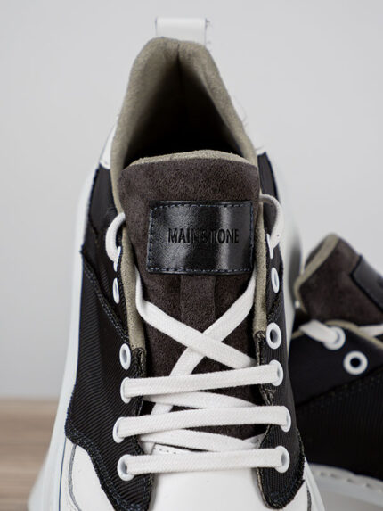 Παπούτσι Δερμάτινο άνετη Γραμμή Λευκό