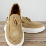 Παπούτσι Δερμάτινο άνετη Γραμμή Μπέζ