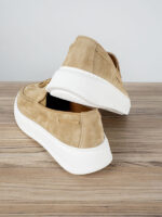 Παπούτσι Δερμάτινο άνετη Γραμμή Μπέζ