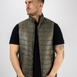 Μπουφάν Αμάνικο Basic Λαδί