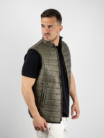 Μπουφάν Αμάνικο Basic Λαδί