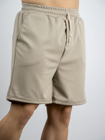 Βερμούδα Regular Fit Καλαμπόκι Μπέζ
