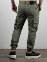 Cargo Slim Fit & Λάστιχο Λαδί