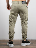 Cargo Slim Fit & Λάστιχο Μπέζ