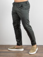 Παντελόνι Chinos Flat Finish Λαδί