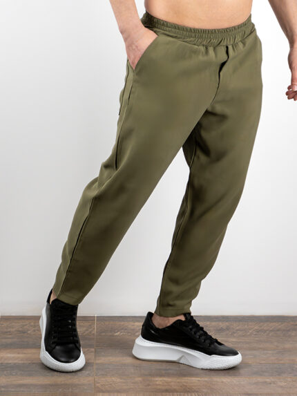 Παντελόνι Jogger Loose Fit Λαδί