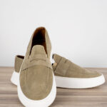 Παπούτσι Δερμάτινο άνετη Γραμμή Μπέζ