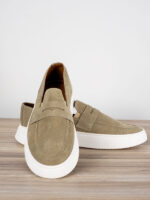 Παπούτσι Δερμάτινο άνετη Γραμμή Μπέζ