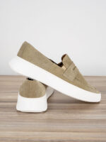 Παπούτσι Δερμάτινο άνετη Γραμμή Μπέζ