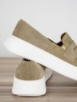 Παπούτσι Δερμάτινο άνετη Γραμμή Μπέζ