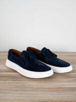 Παπούτσι Δερμάτινο άνετη Γραμμή Μπλέ