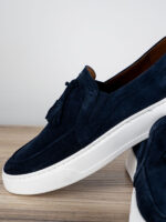 Παπούτσι Δερμάτινο άνετη Γραμμή Μπλέ