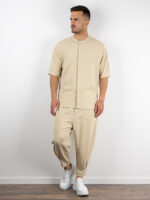Παντελόνι Jogger Balloon & Πουκάμισο Oversized 3/4 Μανίκι