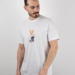T-Shirt Regular Fit Skate Bear Λευκό
