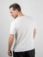 T-Shirt Regular Fit Mονόχρωμη Λευκό