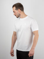 T-Shirt Regular Fit Mονόχρωμη Λευκό