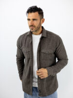 ΠΟΥΚΑΜΙΣΟ Μάλινο Slim Fit Γκρι