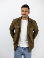 Πουκάμισο Μάλινο Slim Fit Ταμπά