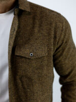 Πουκάμισο Μάλινο Slim Fit Ταμπά