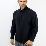 Πουκάμισο Regular Fit Μαύρο