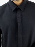 Πουκάμισο Regular Fit Μαύρο
