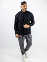 Πουκάμισο Regular Fit Μαύρο