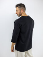 T-Shirt Oversized 3/4 Μονόχρωμο