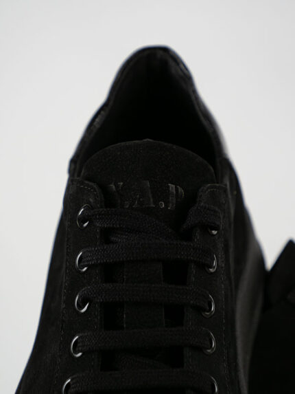 Παπούτσι Δερμάτινο άνετη Γραμμή Μαύρο