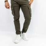 Cargo Slim Fit Λαδί