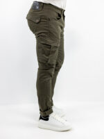 Cargo Slim Fit Λαδί