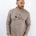 Φούτερ Regular Fit Snoopy Μπέζ